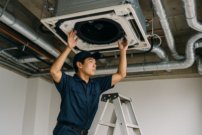 Thi công điều hòa – thông gió (HVAC)